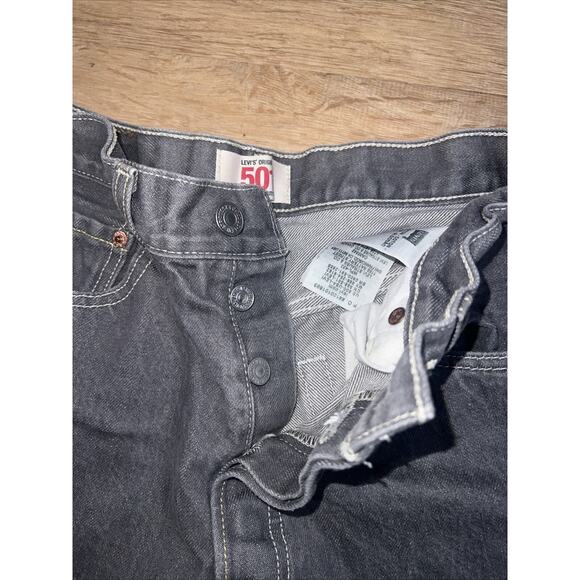 Levi's Mens 501 Relaxed Straight Jeans 32w X 30L - Picture 5 of 9